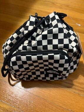 Vans Black & White Checkerboard ABD Bucket Bag